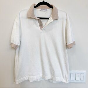 Vintage Salvador Ferragamo Polo Short Sleeved Shirt Made in Italy